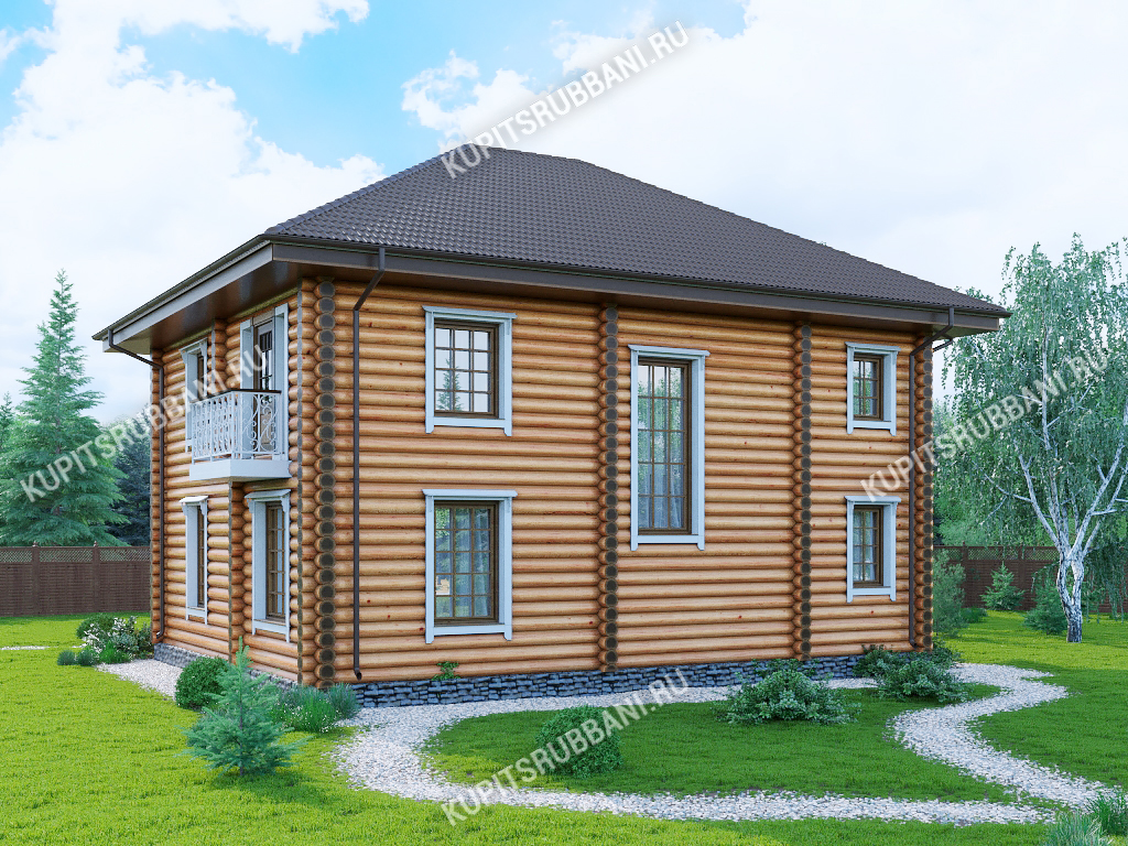 Сруб дома 11x11                    3