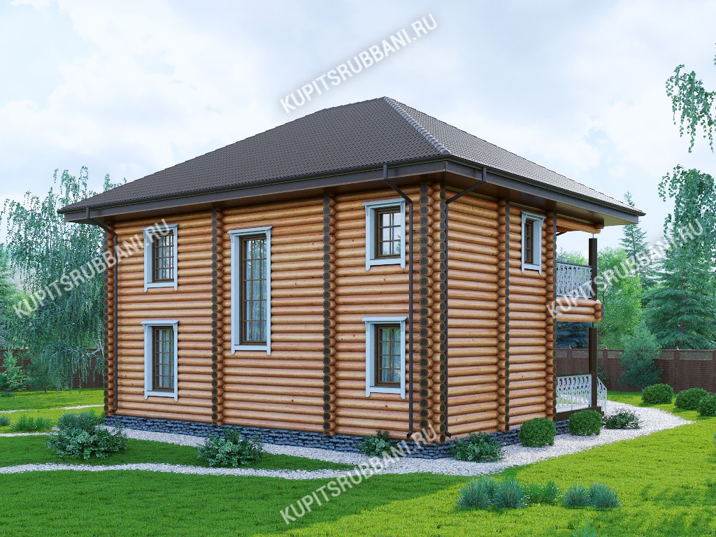 Сруб дома 11x11                    4