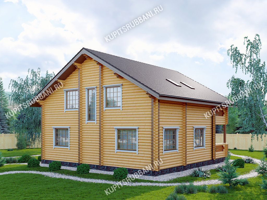 Сруб дома 12x13                    4