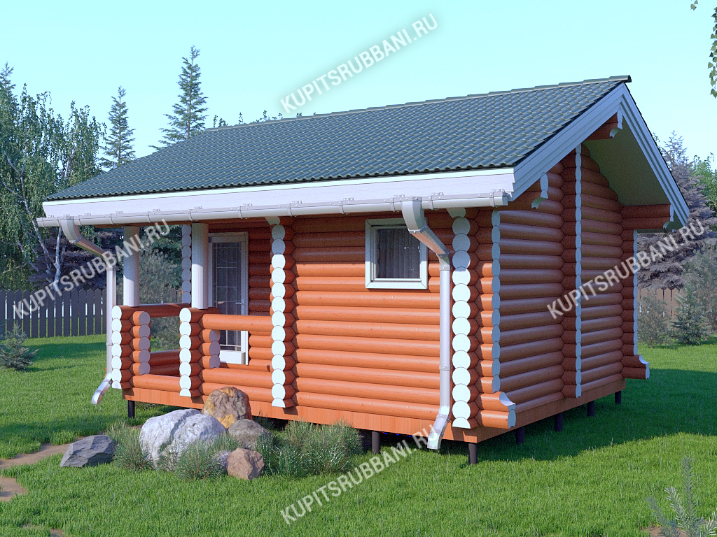 Сруб Бани 5х6