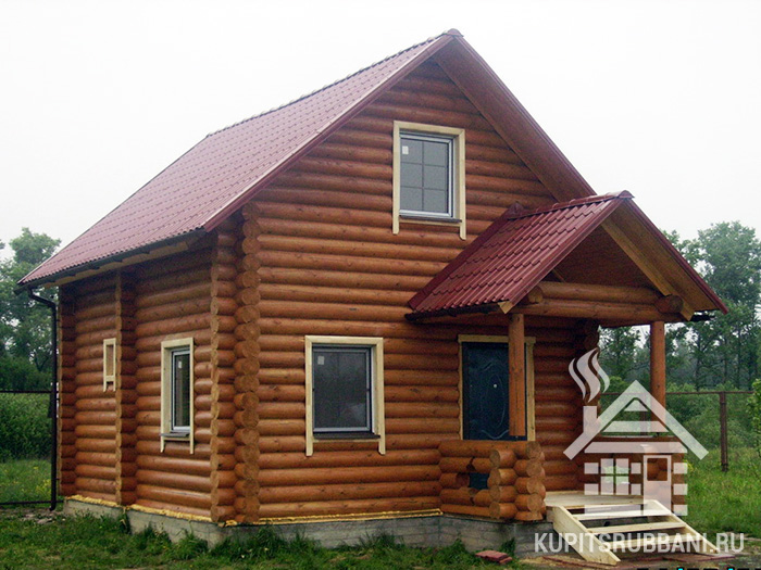 Сруб дома 4х4